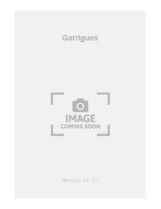 ANCELIN P.-Garrigues (5 pezzi) per oboe e pianoforte