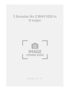 BACH J.S.-Sonata nº 2 en Re Mayor (BWV:1028) para Viola de Gamba y Clavecin