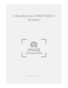 BACH J.S.-Sonata nº 3 en Sol menor (BWV:1029) para Viola de Gamba y Clavecin
