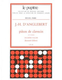 D?ANGLEBERT J.H.-Pièces pour clavecin 2º (Gilbert)