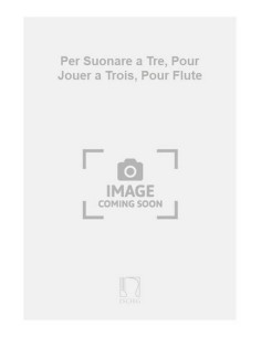 BROUWER L.-Per Suonare a Tre para Flauta, Viola y Guitarra