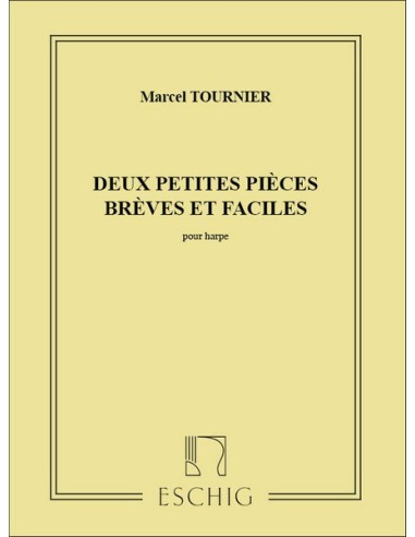 TOURNIER-Petites Pieces (2) para Arpa