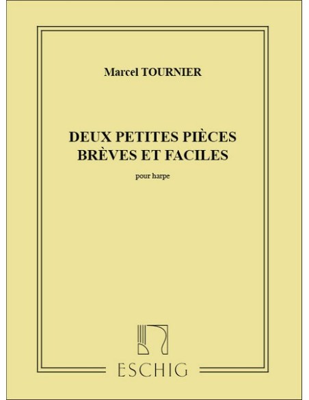 TOURNIER-Petites Pieces (2) para Arpa