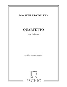 SEMLER COLLERY J.-Cuarteto para 4 Clarinetes 2