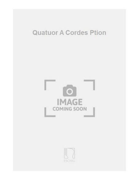 HALFFTER E.-Cuarteto de Cuerda (Partitura)