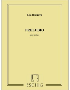 BROUWER L.-Prelude per chitarra 2