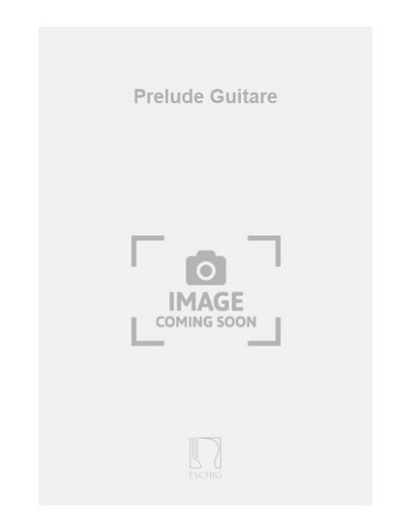 DROGOZ Ph.-Prelude for Guitar