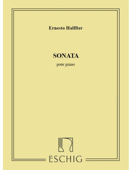 HALFFTER E.-Sonata para Piano