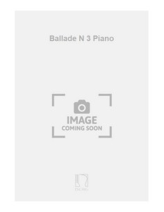 TANSMAN A.-Balada nº 3 para Piano