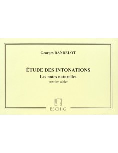 DANDELOT G.-Etude Intonations Vol.1