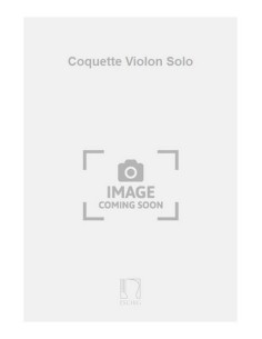 WILLIAMS A.-Coquette for Violin