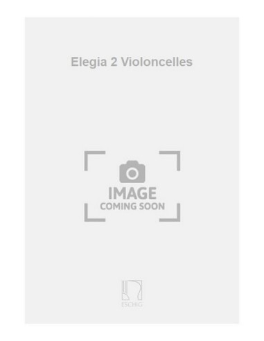 MOSS J.-Elegie für 2 Celli