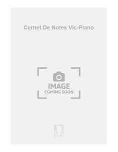 THOMAS S.-Carnet de Notes para Violoncello y Piano