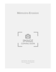 MURAIL T.-Memoire Erosion para Trompa y Grupo Instrumental