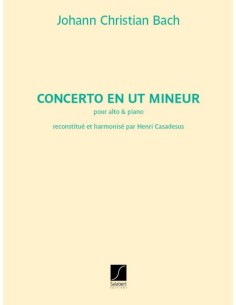 BACH J.C.-Concierto en Do menor para Viola y Piano (Casadesus)
