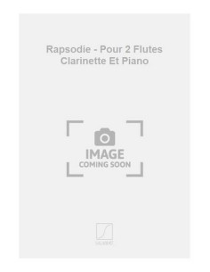 HONEGGER A.-Rapsodia para 2 Flautas, Clarinete y Piano