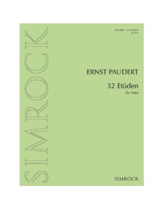PAUDERT E.-Etudes (32) pour cor
