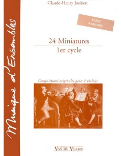 JOUBERT C.H.-Miniature (24) per Violino e Pianoforte