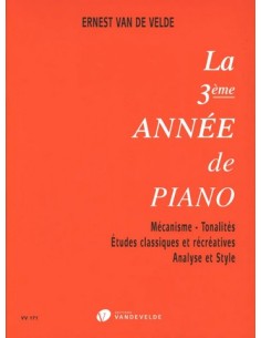 VAN DE VELDE E.-Methode Rose Vol.3 per Pianoforte