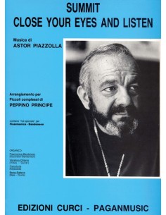 PIAZZOLLA A.-Summit and Close your eyes and listen para Acordeon, Piano, Guitarra, Bajo y Bateria