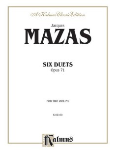 MACAS J.F.-Duos Op.71 for 2 Violins