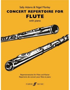 ADAMS & MORLEY-Concert Repertoire para Flauta y Piano (Adams/Morley)