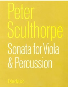 SCULTHORPE P.-Sonata para Viola y Percusion