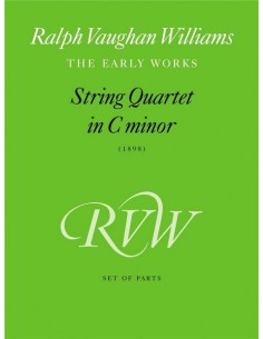 VAUGHAN WILLIAMS R.-Quartet in C minor for String Quartet (Parts)