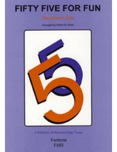 DE SMET R.-Fifty Five for Fun for Saxophone