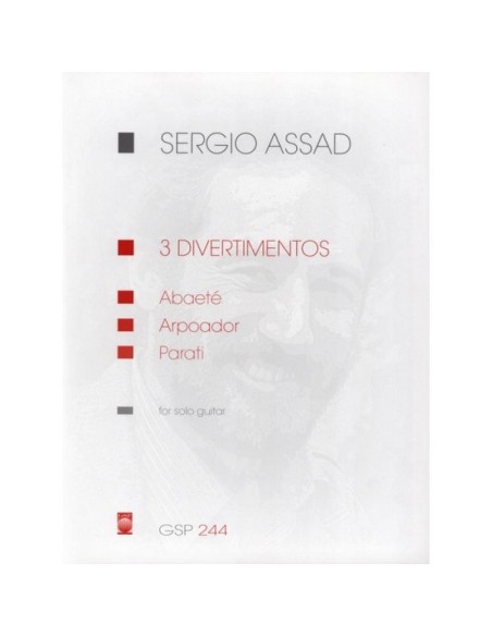 ASSAD S.-Divertimentos (3) per Chitarra