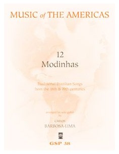 BARBOSA LIMA C.-Modinhas (12) per Chitarra