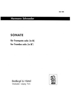 SCHROEDER H.-Sonata (1971) per tromba