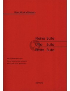ANDRIESSEN L.-Small Suite per flauto dolce e pianoforte