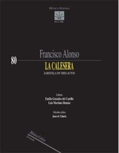 ALONSO F.-La calesera (Zarzuela) para Orquesta (Partitura Director) (Udaeta)