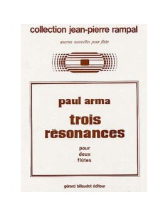 ARMA P.-Resonances (3) para 2 Flautas