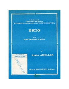 AMELLER A.-Ohio per trombone tenore e pianoforte
