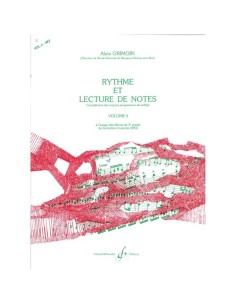 GRIMOIN A.-Rythme et Lecture de Notes Vol.3