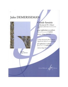 DEMERSSEMAN J.-Grande Fantaisie sur Don Juan para Bombardino y Piano