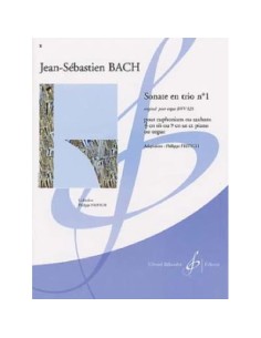 BACH J.S.-Sonata nº 1 (BWV:525) para Bombardino y Piano