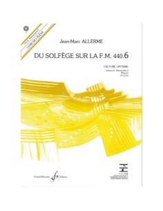 ALLERME-Du Solfege Sur La F.M. 440.6 (Elementaire 2) (Lecture et Rythme) (Libro Alumno) (Inc.CD)