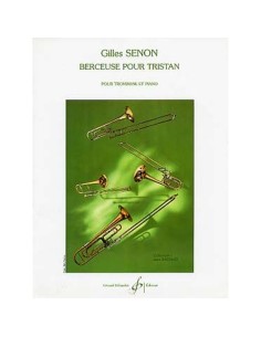 SENON G.-Berceuse pour Tristan para Trombon Alto y Piano