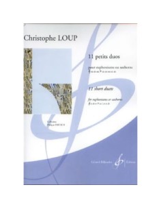 LOUP C.-Petits Duos (11) for 2 Euphoniums