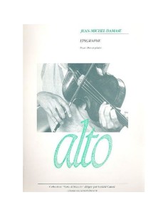 DAMASE E.-Epigraphe para Viola y Piano