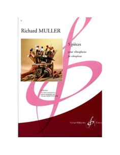 Pièces R. MULLER (5) pour vibraphone
