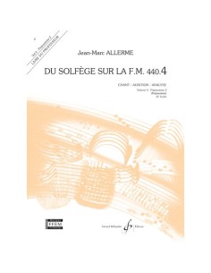 ALLERME-Du Solfege Sur La F.M. 440.4 (Preparatoire 2) (Chant/Audition) (Libro Profesor)
