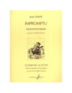 CONTE J.-Impromptu para Flauta y Piano