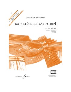ALLERME-Du Solfege Sur La F.M. 440.4 (Preparatoire 2) (Lecture et Rythme) (Libro Alumno)