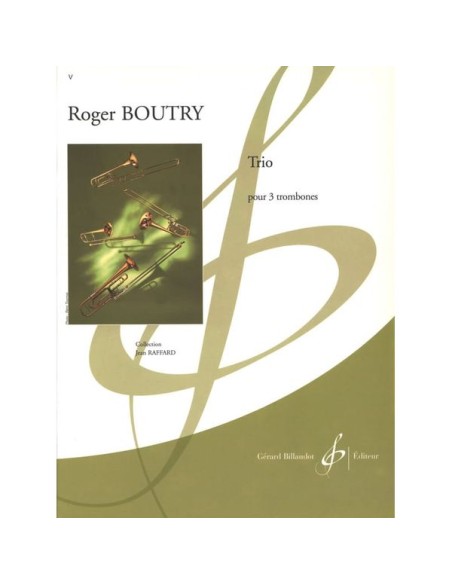 BOUTRY R.-Trio pour 3 trombones