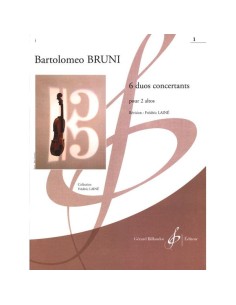 BRUNI B.-Duos Concertantes (6) Vol.1 para 2 Violas (F. Laine)