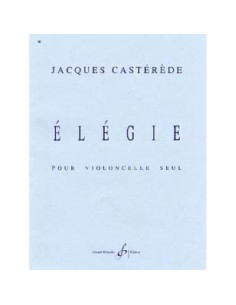 CASTEREDE J.-Elegie para Violoncello